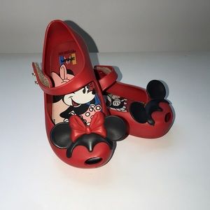 Mini Melissa Minnie and Mickey Shoes